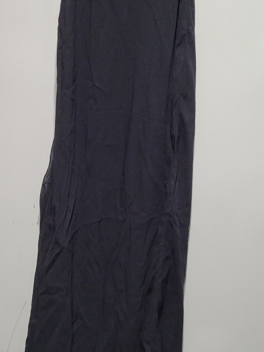 SKIMS Black Sheer Cover Up Halter-Back Maxi Dress - Picture 3 of 6